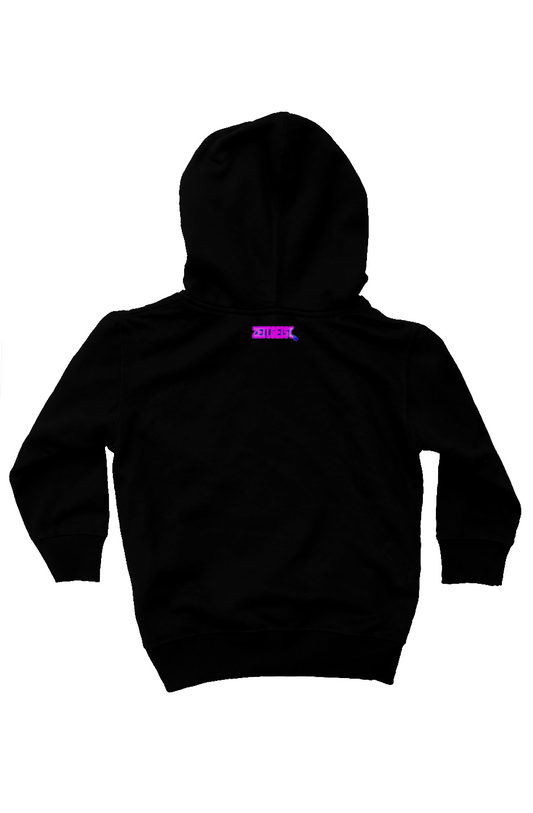 “Zeitgeist Pandemic” kids fleece pullover hoodie